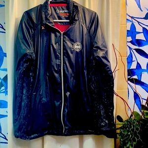 NWOT Women’s Gun Metal Gray Sunice PGA Zip Up Jacket Size Large